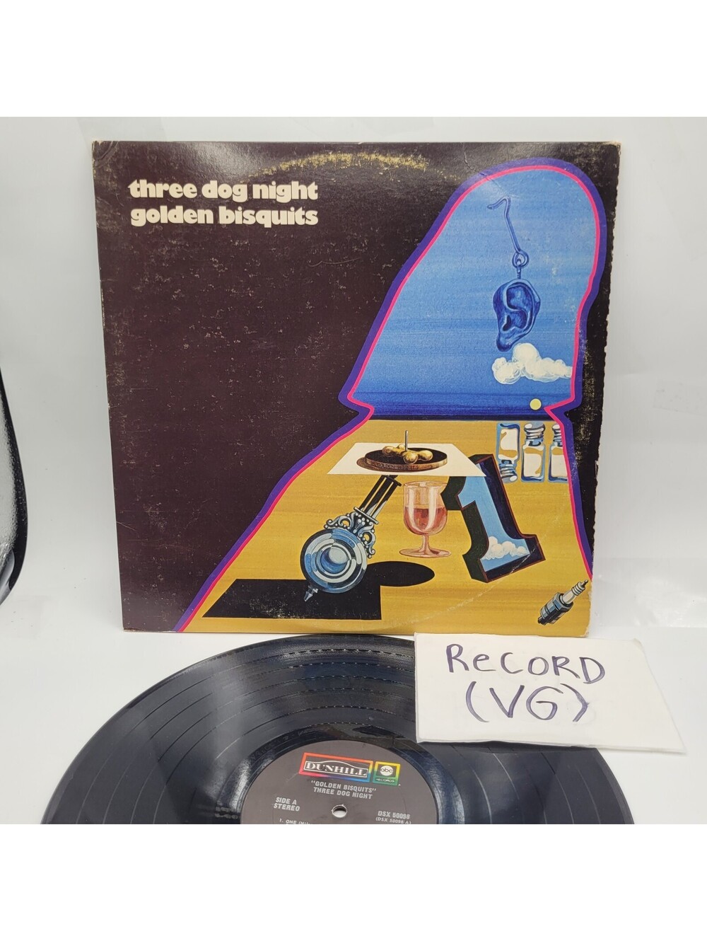 Three Dog Night Vinyl Record Golden Biscuits 1970 1st Pressing Album Vintage VG
